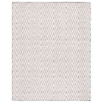 Safavieh Couture Natura Collection NAT277 Rug, Ivory/Black, 8'x10'