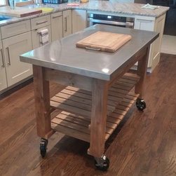 Stainless Kitchen Island - Kitchen Islands And Kitchen Carts