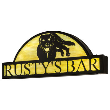 30W Personalized Rusty's Bar Sign