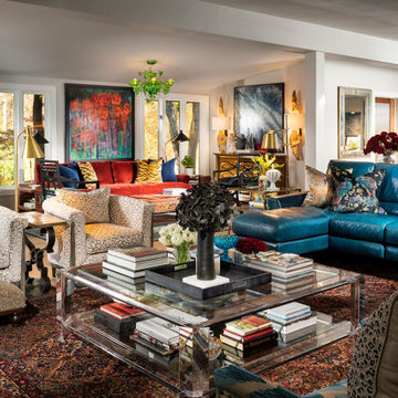 Open Concept Saturated Living Space