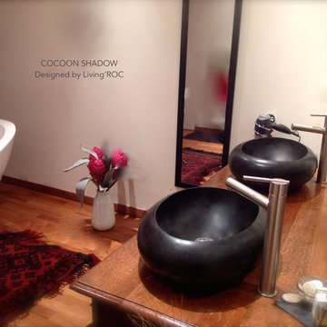 OUR CLIENTS' INSTALLATION WITH OUR TRENDY NATURAL STONE PRODUCTS