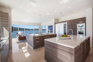 Example of a tuscan kitchen design in Other