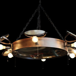 Captain Nemo Chandelier- Bronze - Lighting