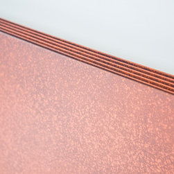 Cache-radiateur avec peinture "effet rouille" - Radiators