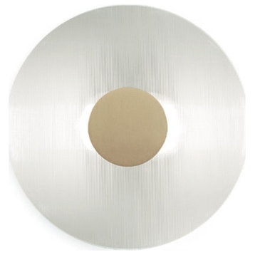 Modern Wall Lamp, the Shape of the Circle, Dia9.8xw3.1", Cool Light