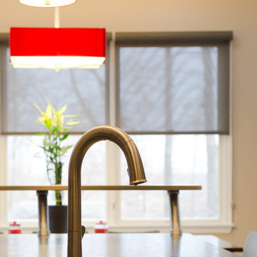 Sink with a view - faucet thats got the power !