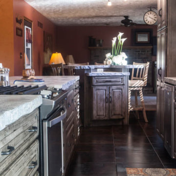 Tuscan Kitchen Concrete Countertop - Poland, OH