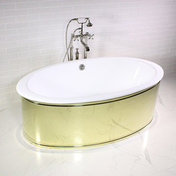 Penhaglion's First Solid Brass Skirted Cast Iron Tub