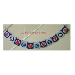 Nautical Bunting. - Nursery Decor