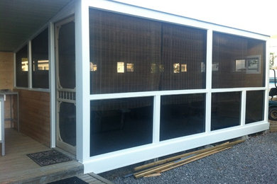 Inspiration for a sunroom remodel in Edmonton