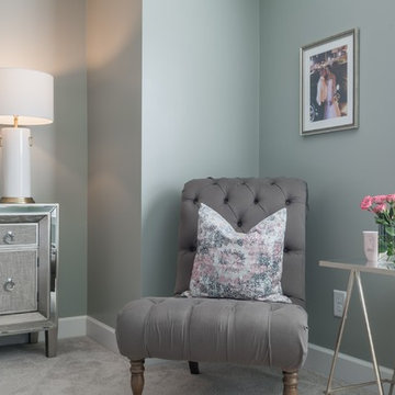Blush Pink Accent Bedroom