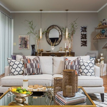 Luxe Living Space Remodel