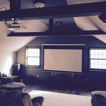 TV Installs - Man cave theater