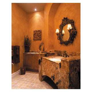 Sater Design Collection's 6933 "Dauphino" Home Plan - Mediterranean ...