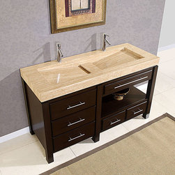 Stone Sinks Bathroom Vanities - Bathroom Vanities And Sink Consoles