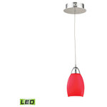 Elk Home - Elk Home Lca201-11-15 Buro 4'' Wide 1-Light Mini Pendant, Chrome - Elk Home LCA201-11-15 Buro 4'' Wide 1-Light Mini Pendant - Chrome. Collection: Buro. Primary Color/Finish: Chrome. Primary Color/Finish Family: Silver. Primary Material: Glass. Secondary Material: Metal. Dimension(in): 4(W) x 4(Depth) x 6(H). Bulb: (1)5W (Not Included). Color Temperature: 3000K (Warm White). Shade Dimension(in): 5.8(H). Safety Rating: UL/CSA.