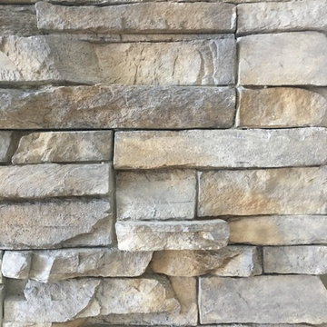 Detail of Nantucket Eldorado Stacked Stone