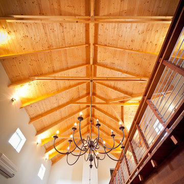 Exposed Roof Trusses by Swissline Design