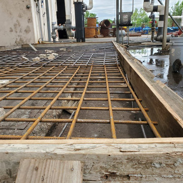 Cooling tower foundation