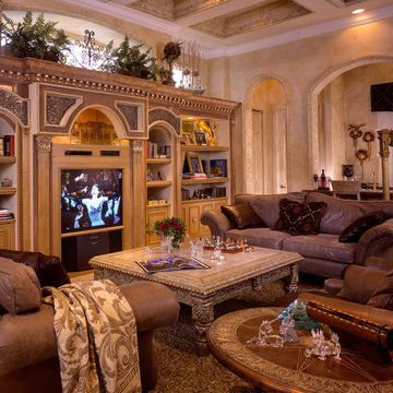 Mediterranean Family Room