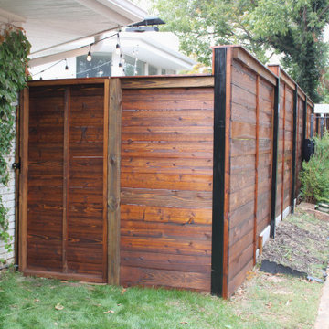 Fence Staining
