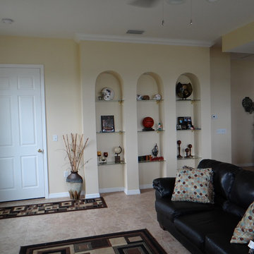 Garage and Upstairs