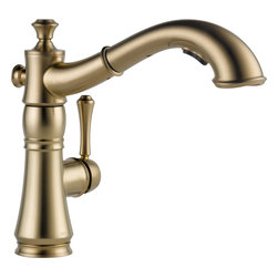 Delta Cassidy Single Handle Pull-Out Kitchen Faucet - Kitchen Faucets
