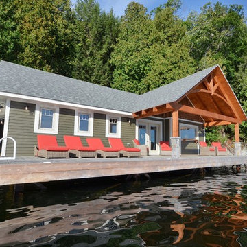 Quaint Muskoka Boathouse