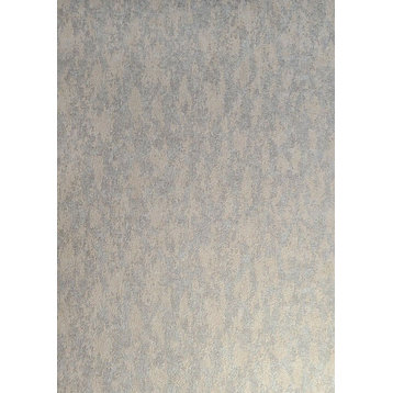 Embossed gray beige rose gold metallic Textured plain Wallpaper , 27 Inc X 33 Ft