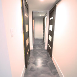 Private Residence - Modular Gray Oak - Interior Doors