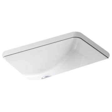 Kohler Ladena 20-7/8" X 14-3/8" X 8-1/8" Under-Mount Bathroom Sink, White