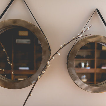 Stéphanie Fortier Design - Miroirs ronds en métal