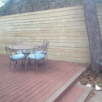 side yard landscape renovation and sitting arbor