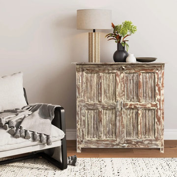 Rustic Vintage Sideboards, Hall Tables