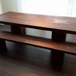 Mortise & Tenon Table - Table Tops And Bases