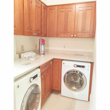 After - Undercabinet Washer and Dryer