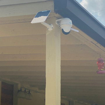 Residential Cellular Camera Install