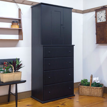 Four Drawer B-Fold Sill Cupboard