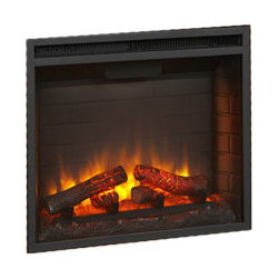 SimpliFire 23-In Plug-In Electric Fireplace Insert - SP-PP23-E - Indoor Fireplaces