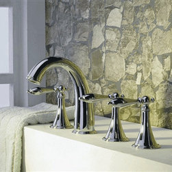 Fabrizio Bath Tub Faucet Set - Bathtub Faucets