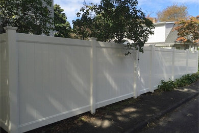 14 sections of 6’ ft high "ActiveYards Dogwood" vinyl fencing. in the HAVEN Seri