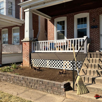 Small Redesign Adds Beautiful Color to a Front Garden in Phoenixville