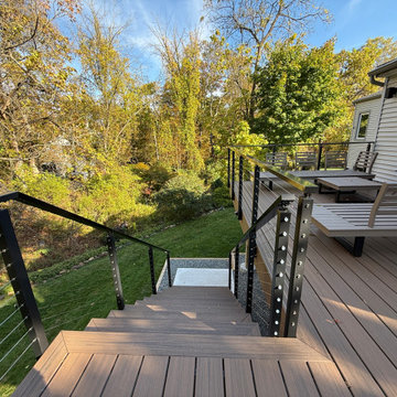 Modern Fascia Mount Senmit Cable Railing System – Columbia TN