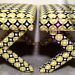 Custom X Benches - Footstools And Ottomans