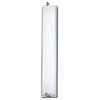 Alto 24" LED Wall Sconce, Brush Nickel with Matte Opal Glass
