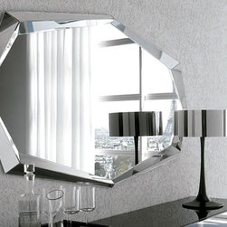 Emerald Modern Wall Mirror by Cattelan Italia - $1,265.00 - Wall Mirrors