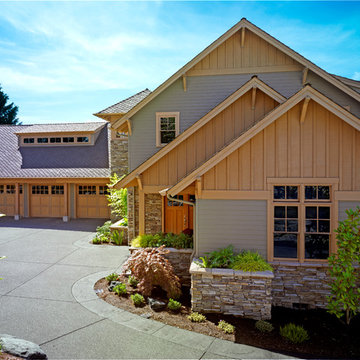 Mukilteo Residence with NW lodge character