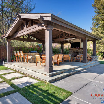 Alamo Auto Cover Pool/Spa with Pavilion