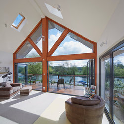 Origin Bi-fold Waterside Project - Screen Doors
