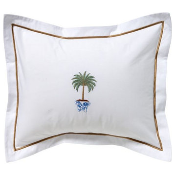 Boudoir Pillow Cover, Tropical Palm Tree